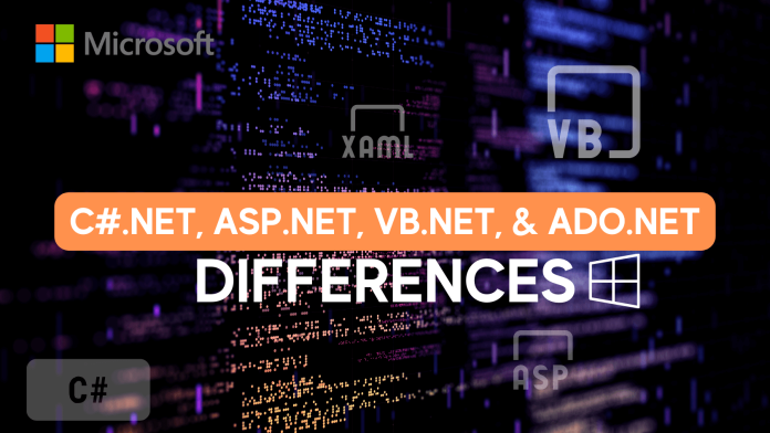 C#.NET, ASP.NET, VB.NET, and ADO.NET