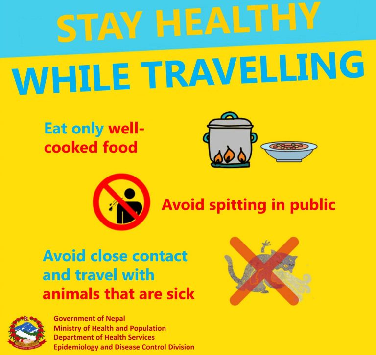 Reduce your risk of coronavirus infection – Nepal Government